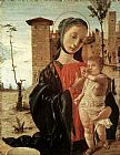 Del Canvas Paintings - Madonna del Latte